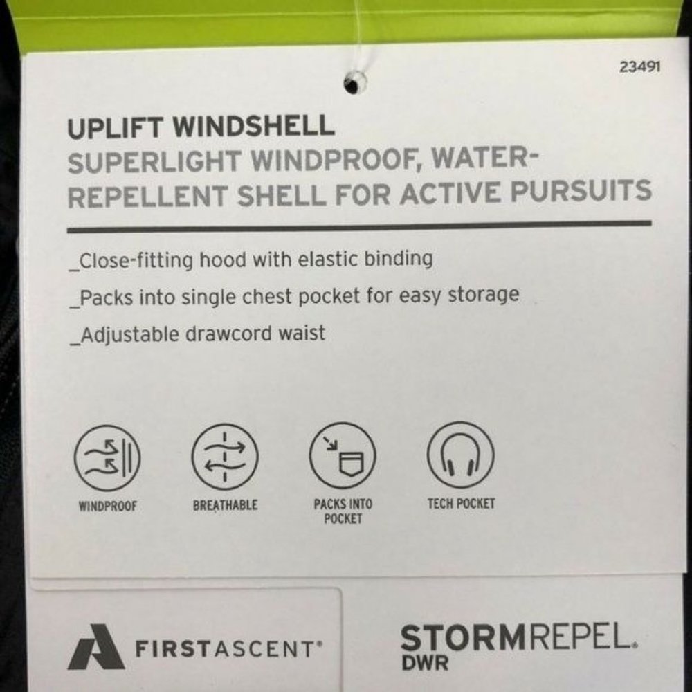Eddie Bauer Men's Uplift Windshell First Ascent - XL - Picture 7 of 9